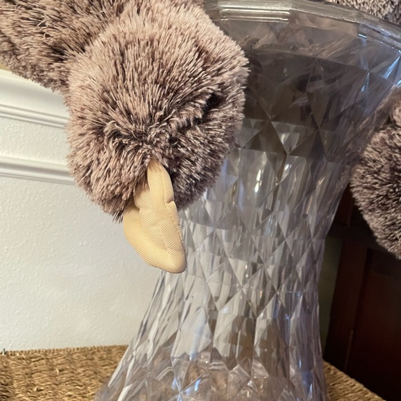 Plush JUMBO Sloth 36 Inch Fluffy Huge Sloth Plush Animal - Picture 8 of 14